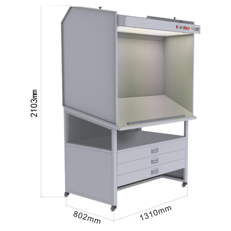 CC120-L立式看樣台(對色燈箱)
